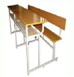 Student desks and chairs