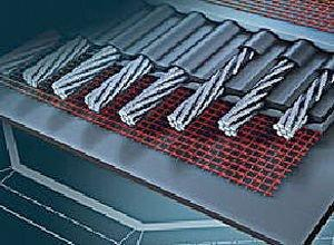 Rubber conveyor belt