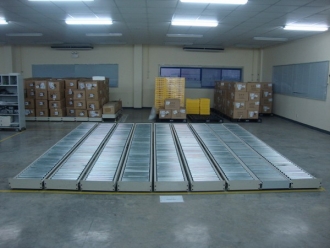Shipping roller system