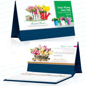 Desk calendar printing