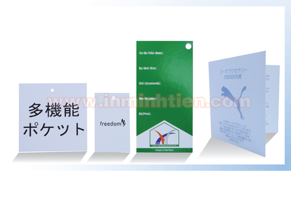 Hang tag printing