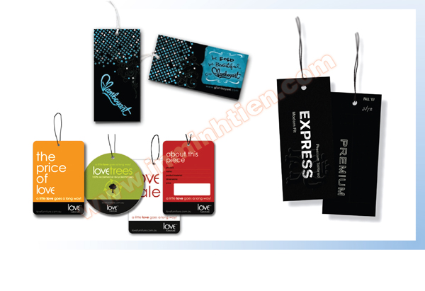 Hang tag printing
