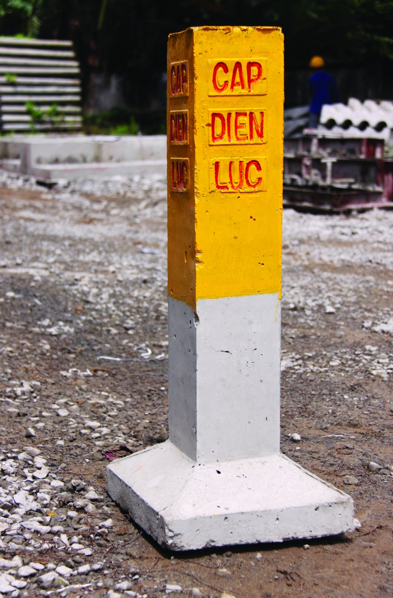 Concrete pile