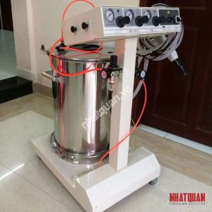 Powder coating sprayer machine