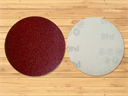 Abrasive cloth disc with furry base - J112