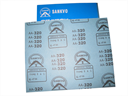 Sankyo abrasive cloth sheet