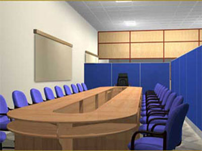 Meeting room sofa