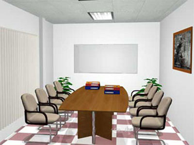 Meeting room sofa
