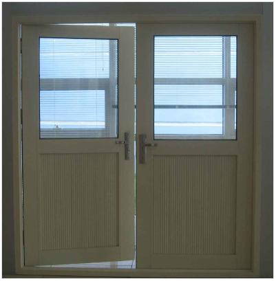 Aluminium door