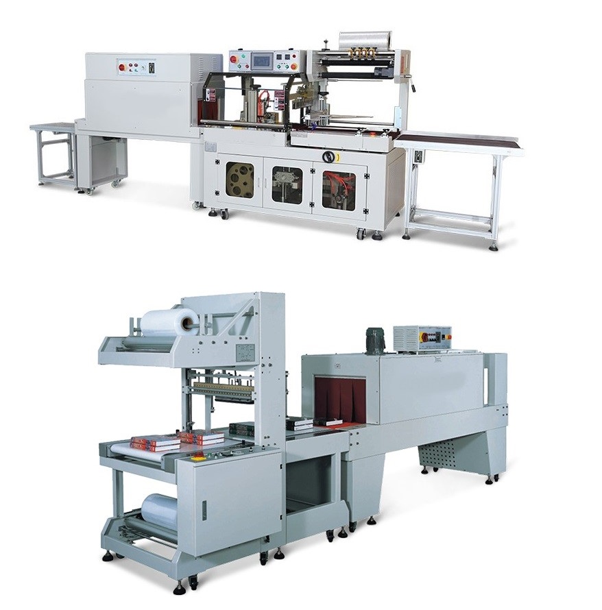 Automatic shrink wrapping machine
