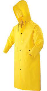 Yellow raincoat