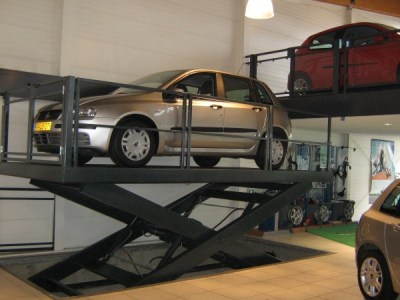 Car lift table
