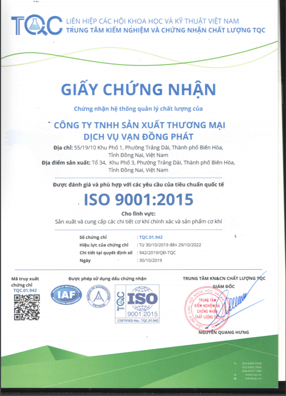 ISO 9001:2015