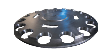 Precise machining of machine parts