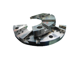 Precise machining of machine parts