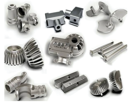 Precise machining of machine parts