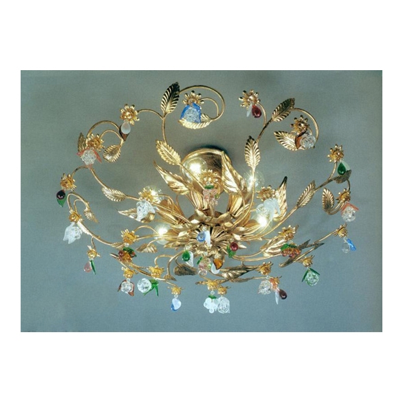 Metal chandeliers