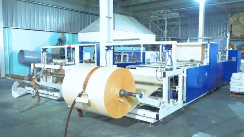 Cutting machine and printing machine line