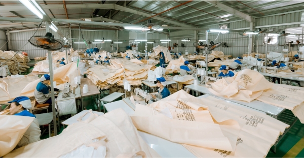 Packaging production line