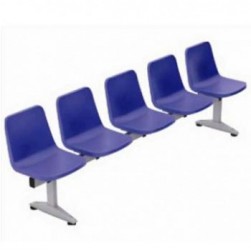 Blue waiting chair
