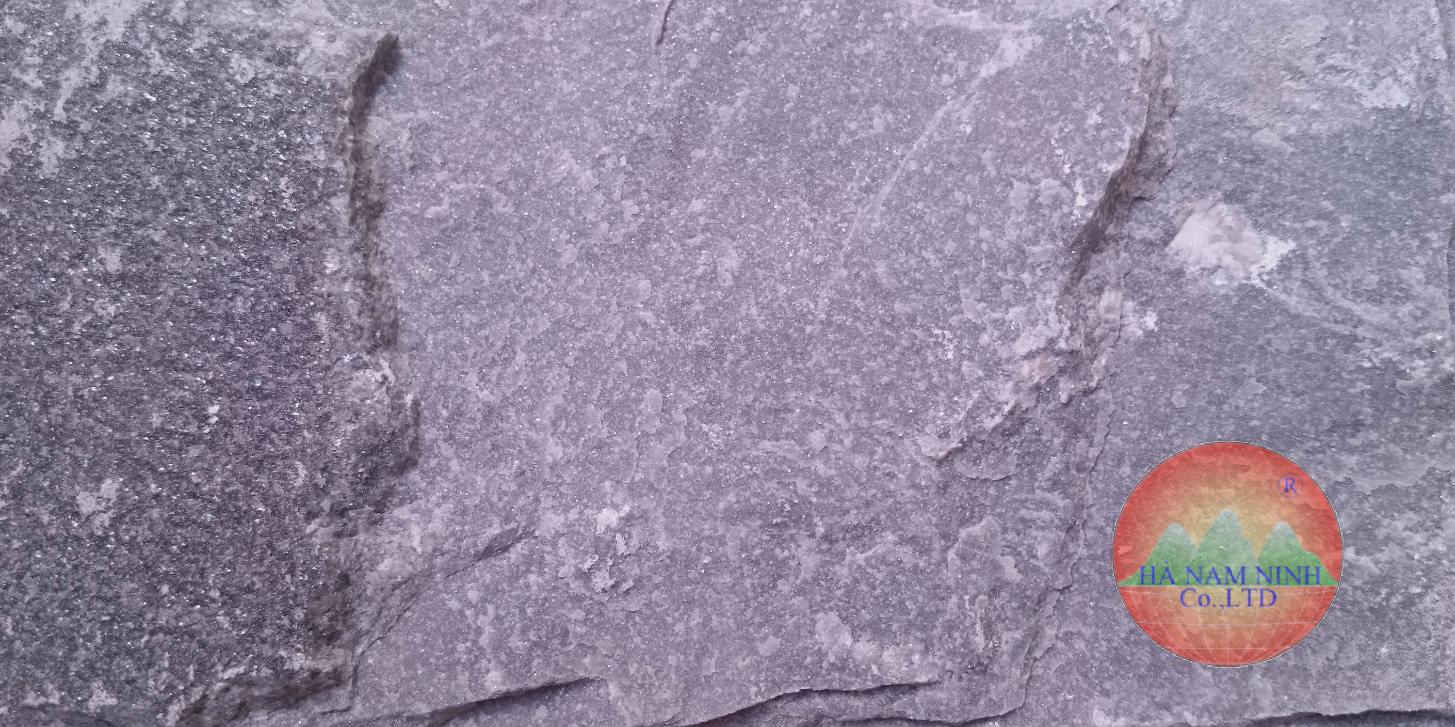 Black granite stone
