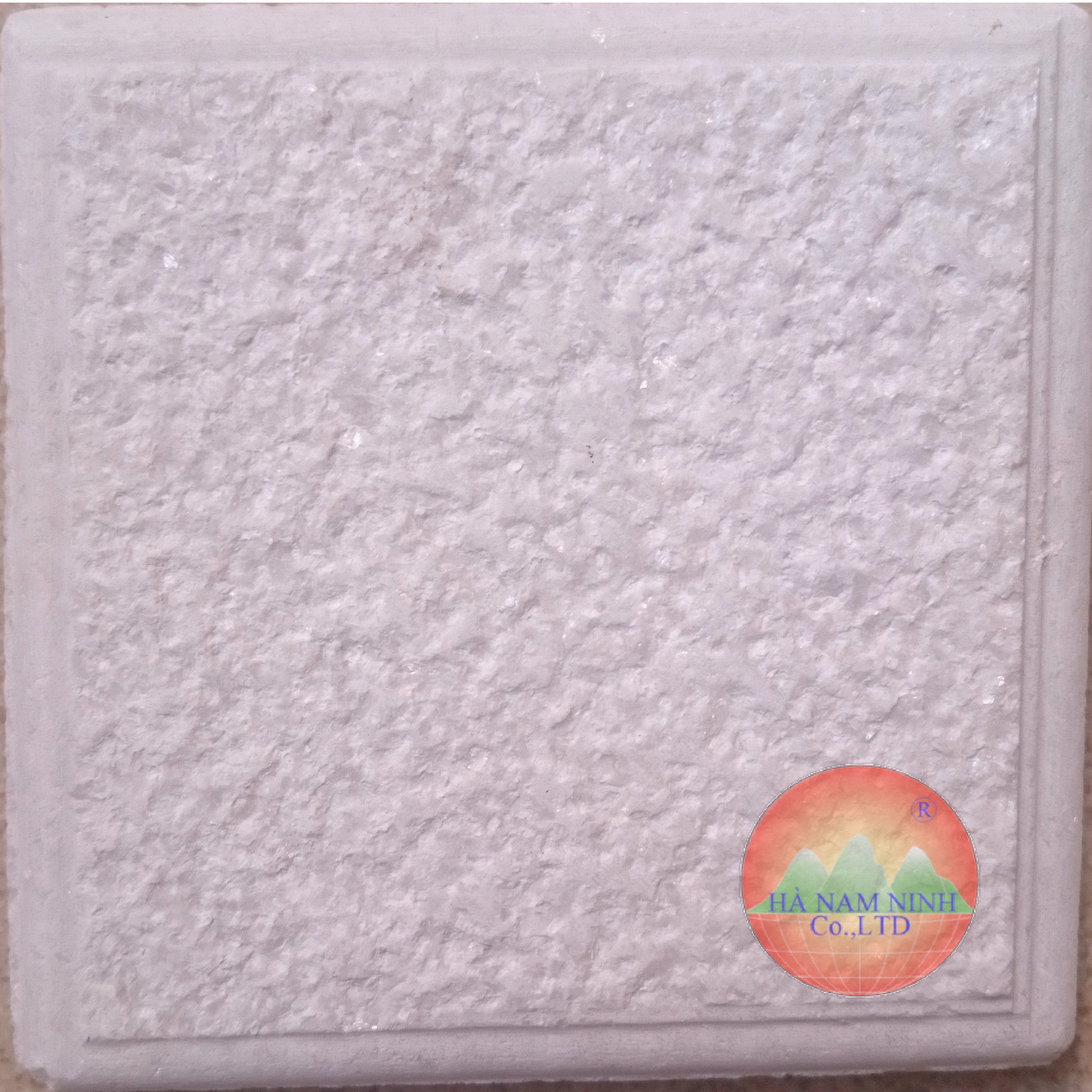 White granite stone