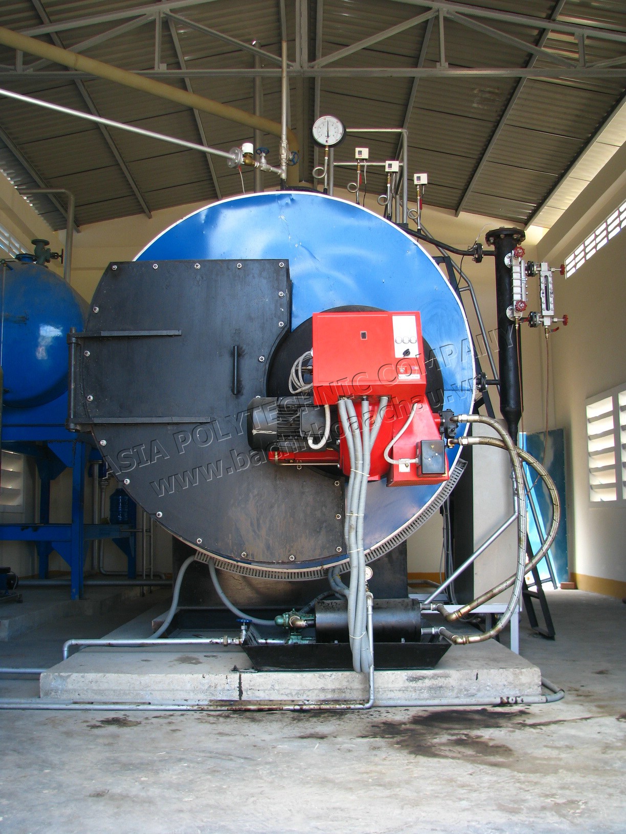 Oil-fired boiler