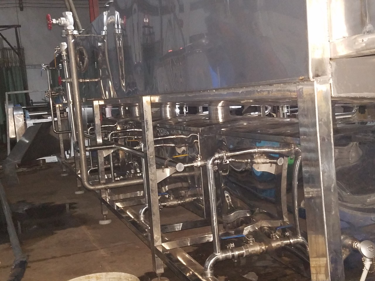 Vegetable heat treatment machine
