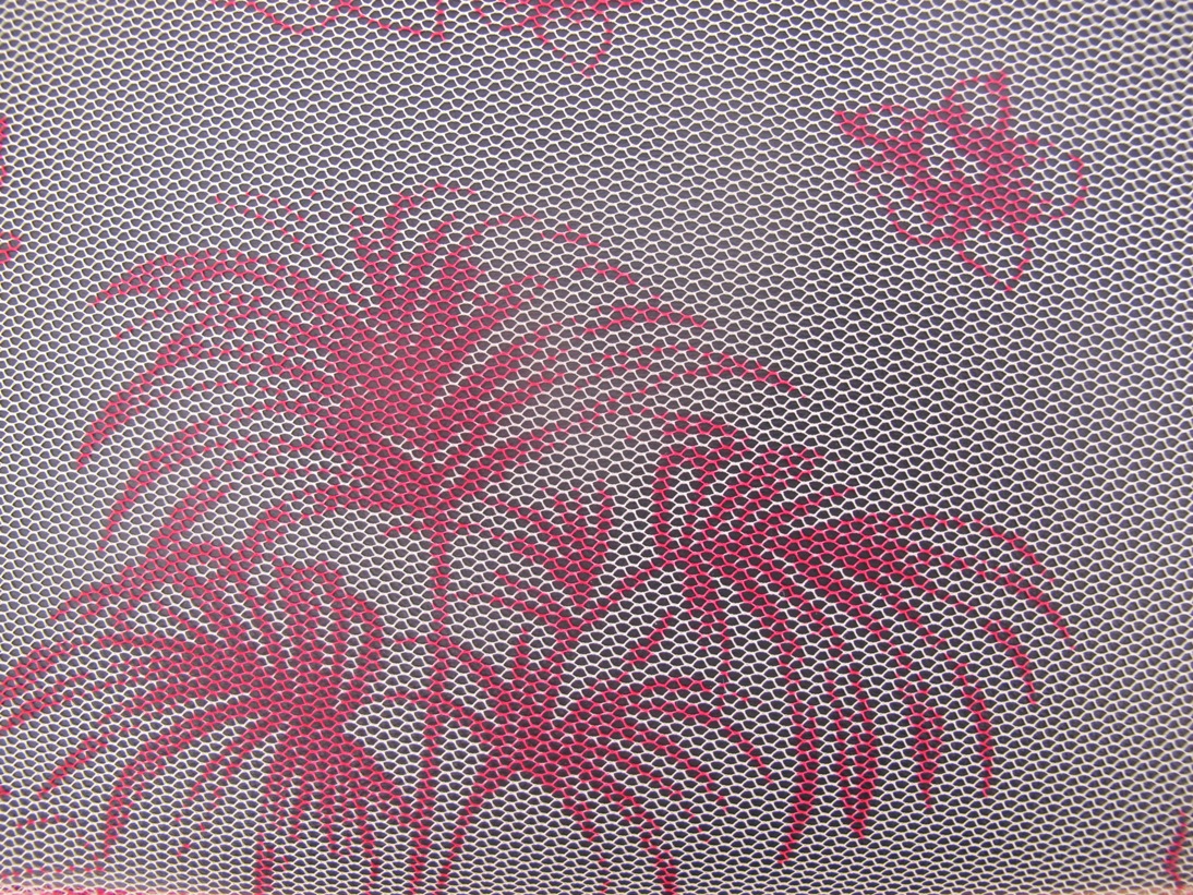 Tricot mesh fabric