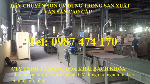 UV coating line