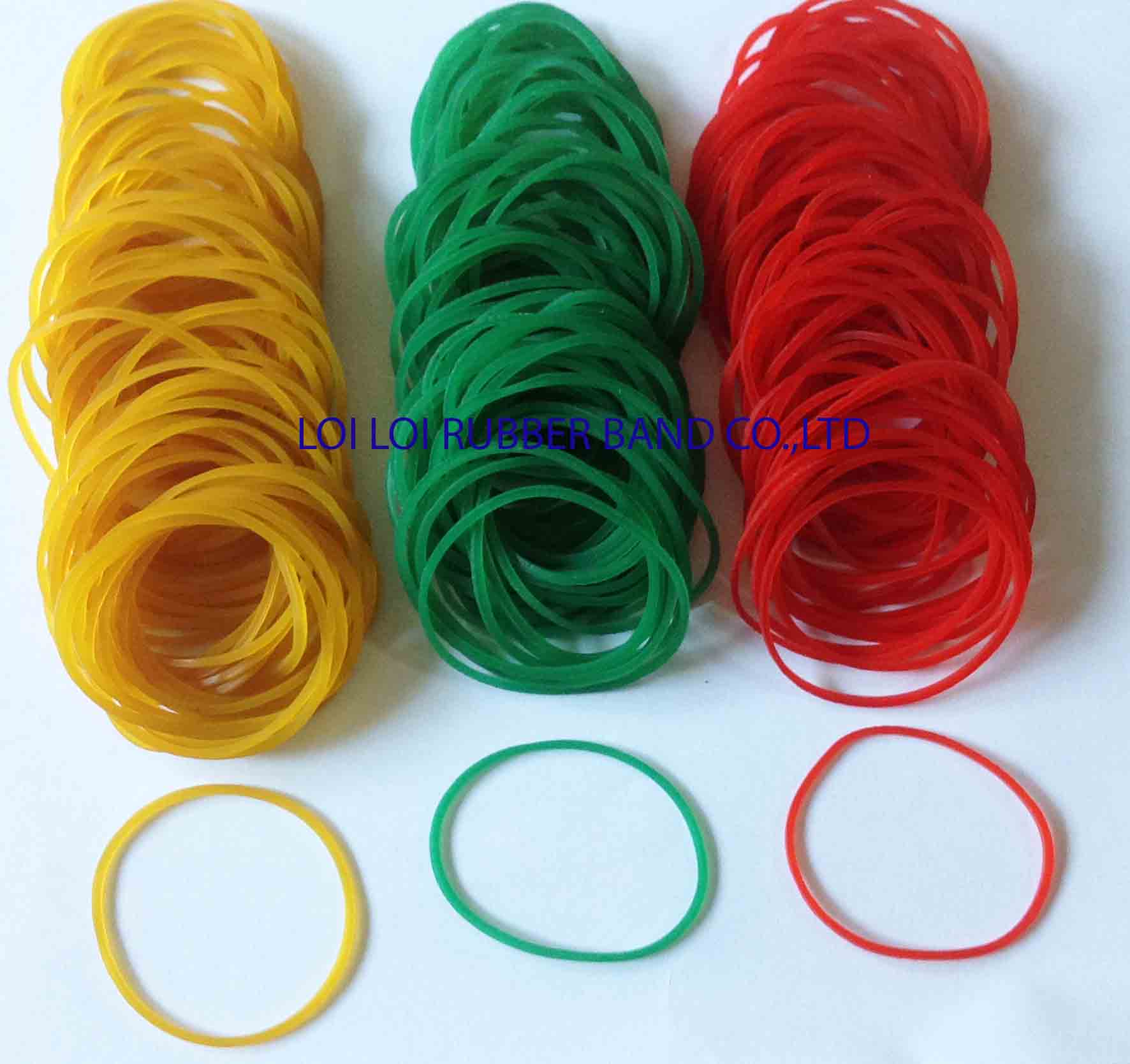 Mix colour rubber band