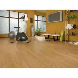 Wood grain vinyl flooring