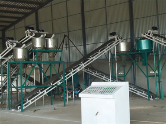 Automatic mixing system