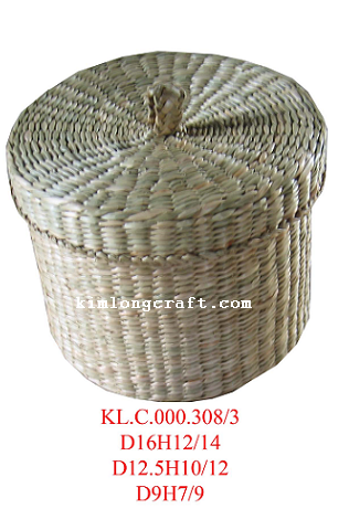 Round box with lid