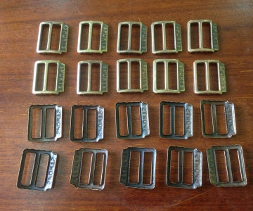 Brass tail buckle