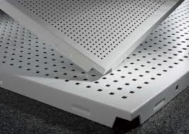 Perforated metal panel