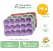 SILIKIT silicone ice cube tray with 15 cubes