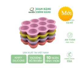 SILIKIT silicone ice cube tray with 10 cubes