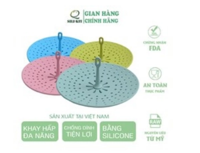 SILIKIT silicone food steaming tray