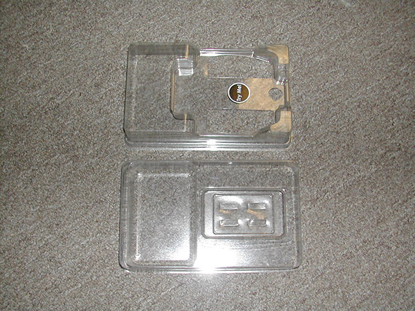 Plastic tray for other industrial sectors