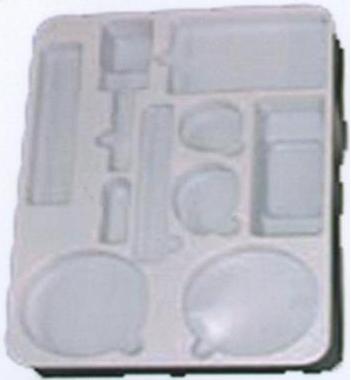 Plastic tray for office supplies