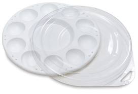 Plastic tray for office supplies