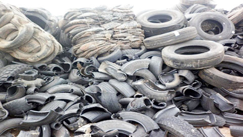 Rubber tires
