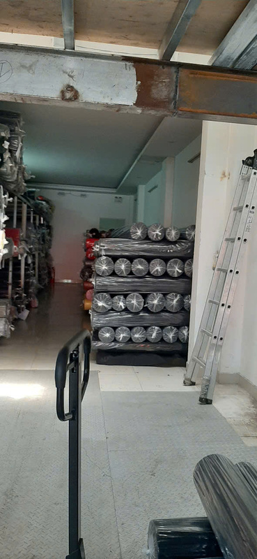 Warehouse and edge cutting processing images