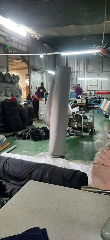 Warehouse and edge cutting processing images
