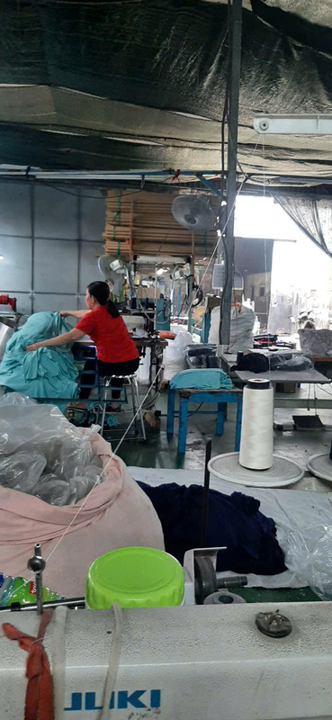Warehouse and edge cutting processing images