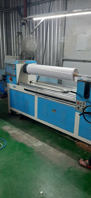 Warehouse and edge cutting processing images