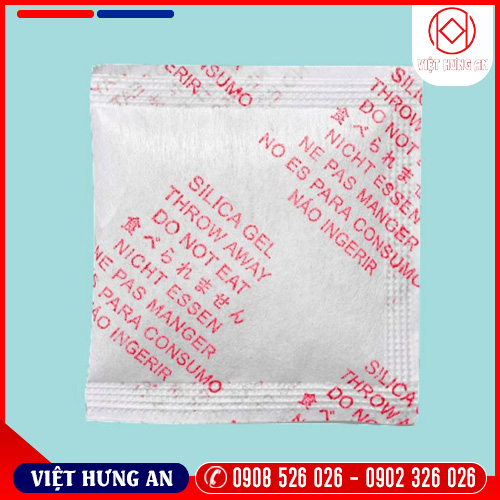 Silica gel desiccant packs