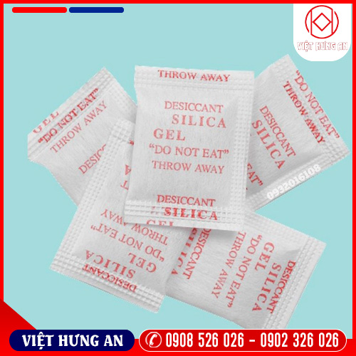 Silica gel desiccant packs