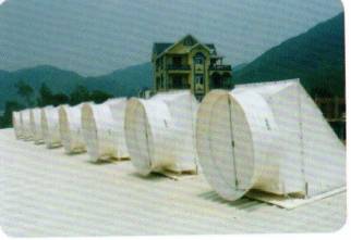 Cooling system with composite fans